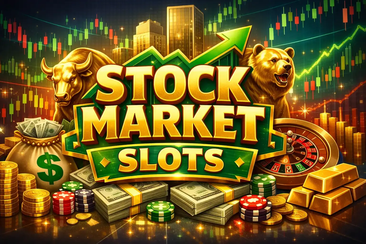 Themed bonus on Stock Market slot
